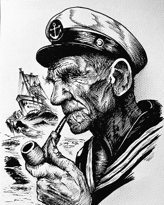 Monochrome Graphic / Ink